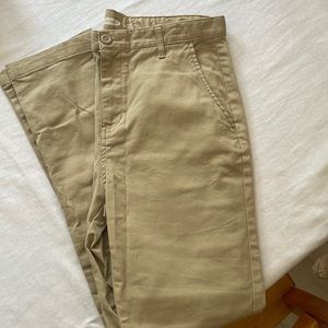Old Navy Skinny Fit Built-In Flex Khaki Boys Pants Size 16